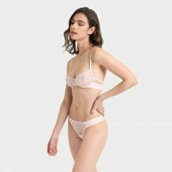 Bluebella Tori Thong Pale Pink Lingerie