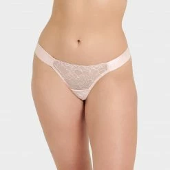 Bluebella Tori Thong Pale Pink Lingerie