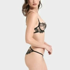 Bluebella Bra & Brief Set: Adeline Black