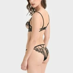 Bluebella Bra & Brief Set: Adeline Black