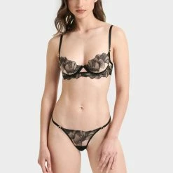 Bluebella Bra & Brief Set: Adeline Black
