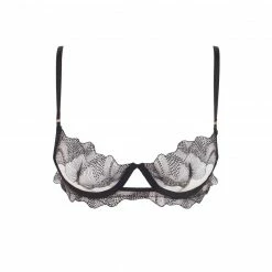 Bluebella Lingerie Adeline Bra Sheer/Black