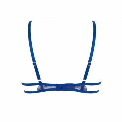 Bluebella Lingerie Adeline Bra Sheer/Surf The Web Blue 14 Bluebella Lingerie Adeline Bra Sheer/Surf The Web Blue
