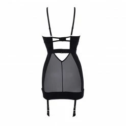 Bluebella Alanna Wired Longline Basque Black Lingerie