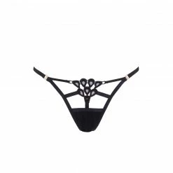 Bluebella Aria Thong Black Lingerie