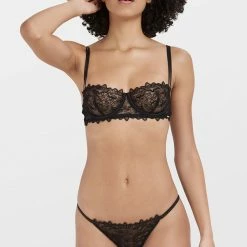 Bluebella Set: Audrey Black Bra & Brief