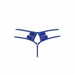 Bluebella Colette Thong Surf The Web Blue Lingerie