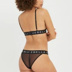 Bluebella Set: Cora Soft Black/White Bra & Brief