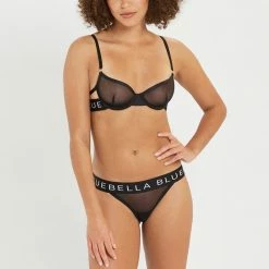 Bluebella Set: Cora Black/White Bra & Brief