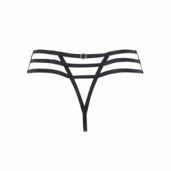 Bluebella Dana High-Waist Thong Black