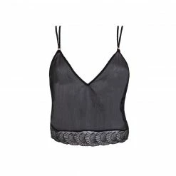 Bluebella Florence Crop Cami And Short Black Nightwear 16 Bluebella Florence Crop Cami And Short Black Nightwear