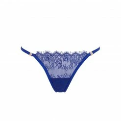 Bluebella Lingerie Grace Brief Surf The Web Blue