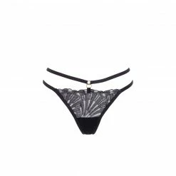 Bluebella Lingerie Hallie Thong Black