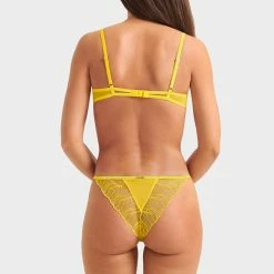 Bluebella Set: Irena Blazing Yellow Bra & Brief