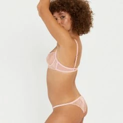 Bluebella Bra & Brief Set: Irena Pale Pink