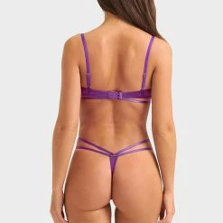Bluebella Set: Isla Electric Purple Bra & Thong