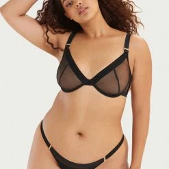 Bluebella Set: Lilia Black Bra & Brief 7 Bluebella Set: Lilia Black Bra & Brief