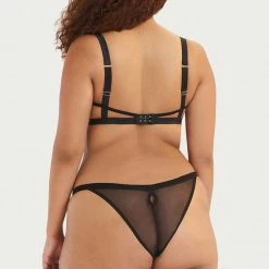 Bluebella Set: Lilia Black Bra & Brief