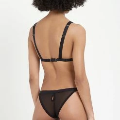 Bluebella Set: Lilia Soft Black Bra & Brief