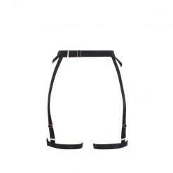 Bluebella Miriam Thigh Harness Black Lingerie