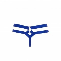 Bluebella Miriam ECO Thong Surf The Web Blue Lingerie