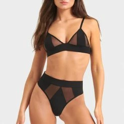 Bluebella Set: Orla Soft Black Bra & Brief