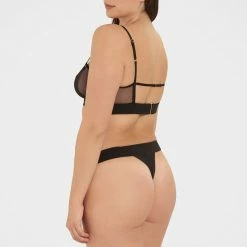 Bluebella Bra & Thong Set: Orla Black