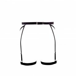 Bluebella Oslo Thigh Harness Black Lingerie