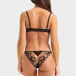 Bluebella Set: Persephone Black Bra & Brief