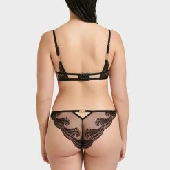 Bluebella Set: Rafaela Black Bra & Brief