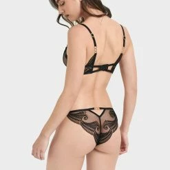 Bluebella Set: Rafaela Black Bra & Brief