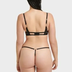 Bluebella Set: Rafaela Black Bra & Thong