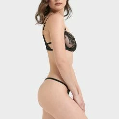 Bluebella Set: Rafaela Black Bra & Thong