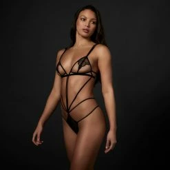 Bluebella Emerson Strappy Body Black