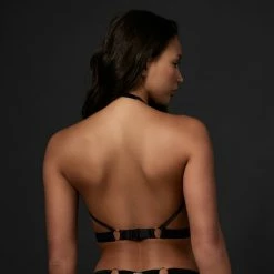 Bluebella Zuri Harness Bra Black Lingerie
