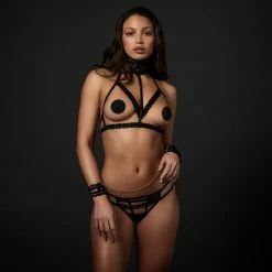 Bluebella Sylvie Cuffs Black