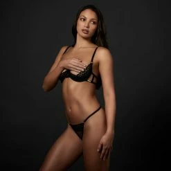 Bluebella Tallulah Thong Black