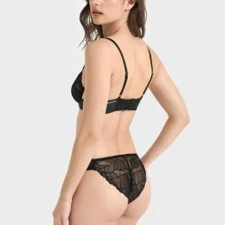 Bluebella Set: Tori Black Bra & Brief