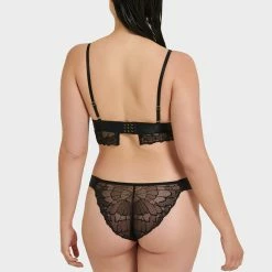 Bluebella Set: Tori Black Bra & Brief