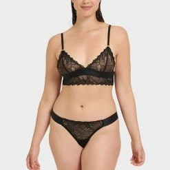 Bluebella Set: Tori Black Bra & Brief