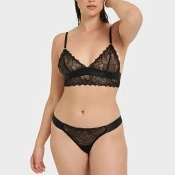 Bluebella Set: Tori Black Bra & Brief