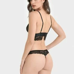 Bluebella Bra & Thong Set: Tori Black 12 Bluebella Bra & Thong Set: Tori Black