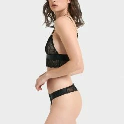 Bluebella Bra & Thong Set: Tori Black 13 Bluebella Bra & Thong Set: Tori Black