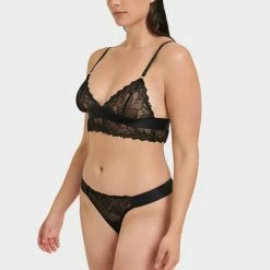 Bluebella Bra & Thong Set: Tori Black 10 Bluebella Bra & Thong Set: Tori Black