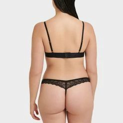 Bluebella Set: Tori Black Bra & Thong