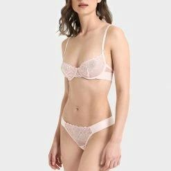 Bluebella Bra & Brief Set: Tori Pale Pink