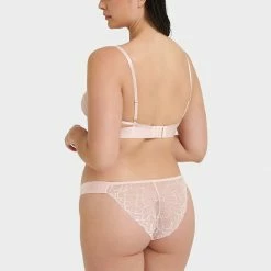 Bluebella Bra & Brief Set: Tori Pale Pink