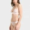 Bluebella Bra & Brief Set: Tori Pale Pink