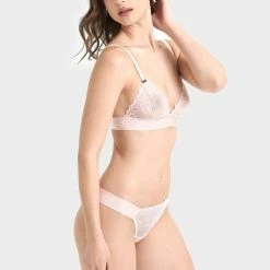 Bluebella Bra & Brief Set: Tori Pale Pink