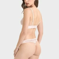 Bluebella Bra & Thong Set: Tori Pale Pink